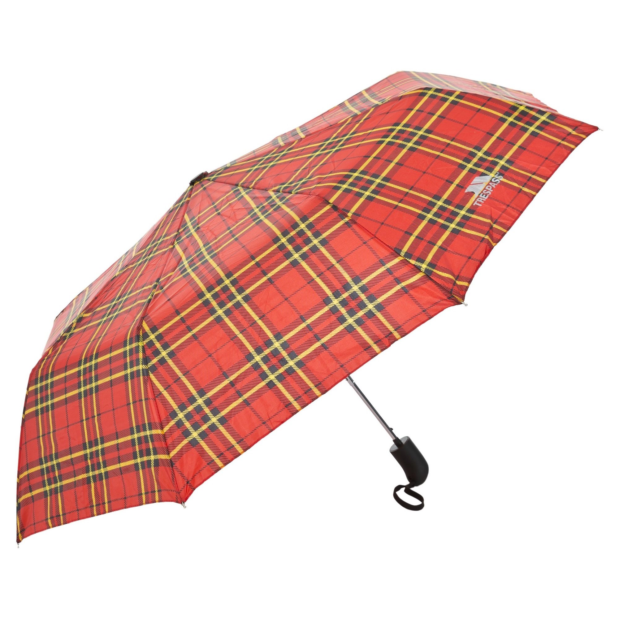 Trespass Printed Compact Tri Fold Automatic Umbrella