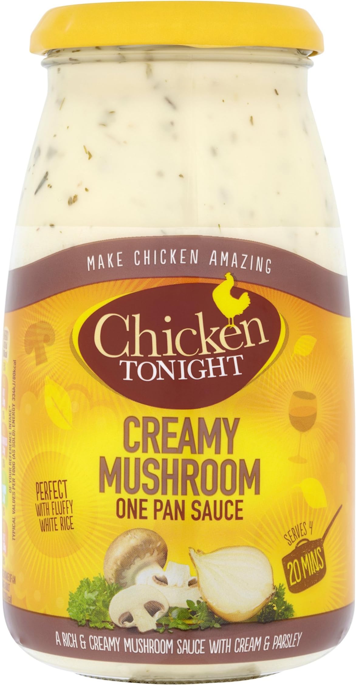 Chicken Tonight Creamy Mushroom Sauce, 500 g