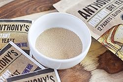 Anthony's Instant Dry Yeast Packets, Contains 12