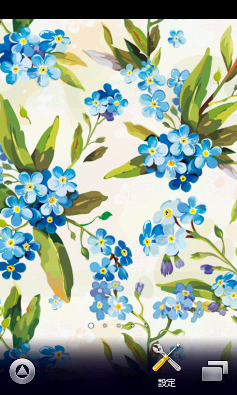 フローラルな花柄 スマホ待ち受け壁紙 Amazon Co Jp Appstore For Android