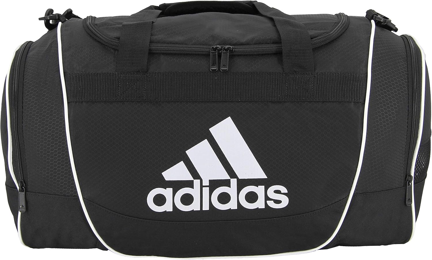 adidas Unisex Defender II Medium Duffel Bag, Black, ONE SIZE: Clothing