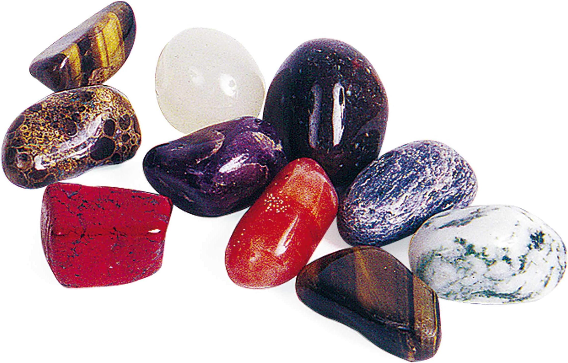 Gemstones - Semiprecious Stones To Tinker, 10 Pcs Mixed