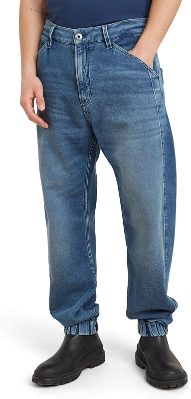 Ténis de ganga masculino, azul (Céu Nublado Desbotado D25529-D845-G935), 26W / 30L