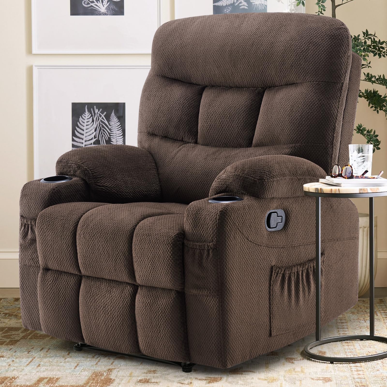 Photo 1 of Oversized Rocking Rocker Recliner Chair for Living Room Large Big Tall People Adults