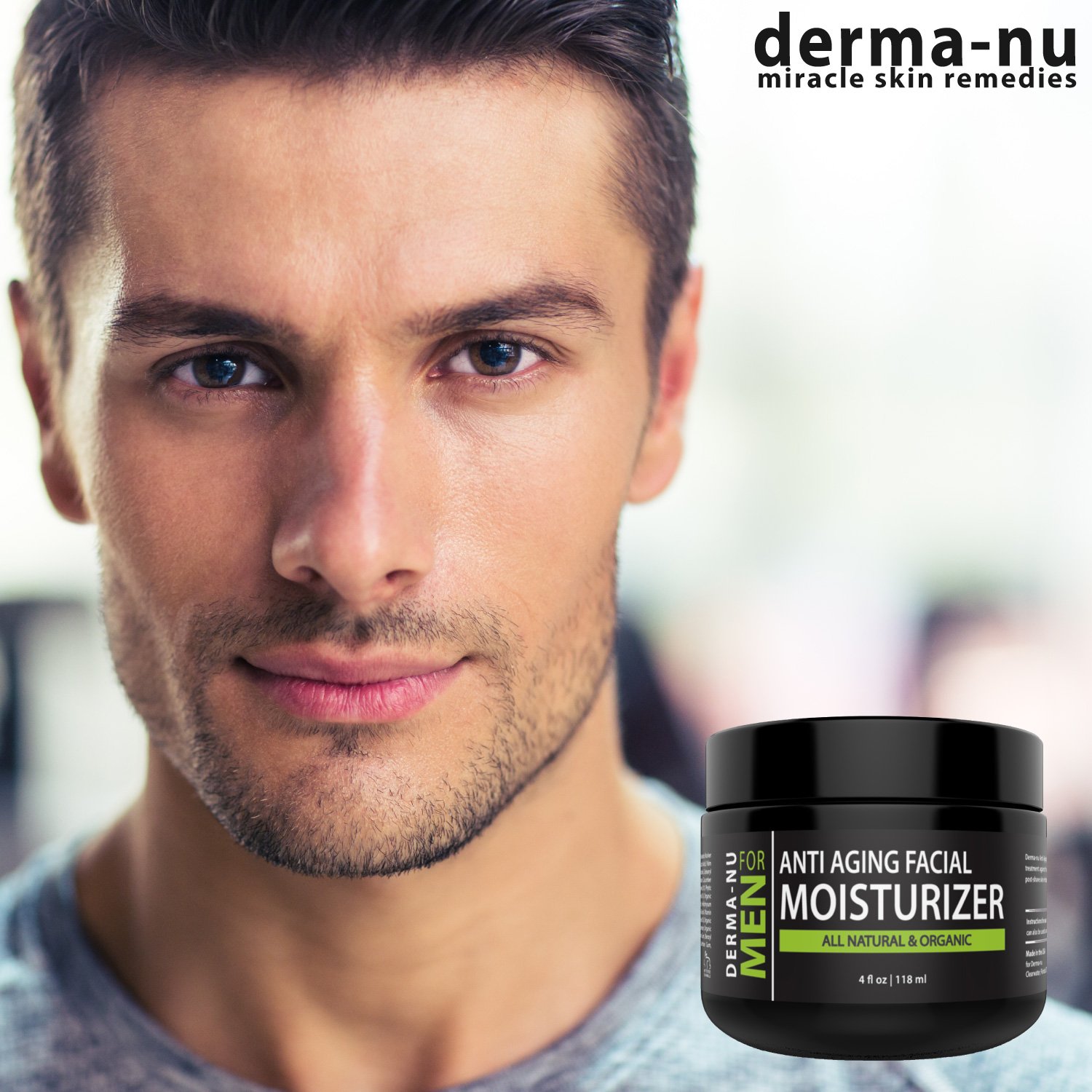 Mens Skin Care Set, Organic Skin Care for Men with Natural Face Wash, Body Wash, Exfoliating Face Scrub and Anti Aging Face Moisturizer, Our Mens Grooming Kit Refreshes Skin, Hydrates and Fights Acne : Beauty