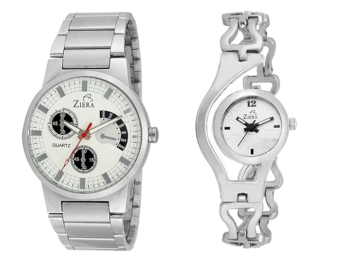 Bandhann Analogue White Dial Couples Watch
