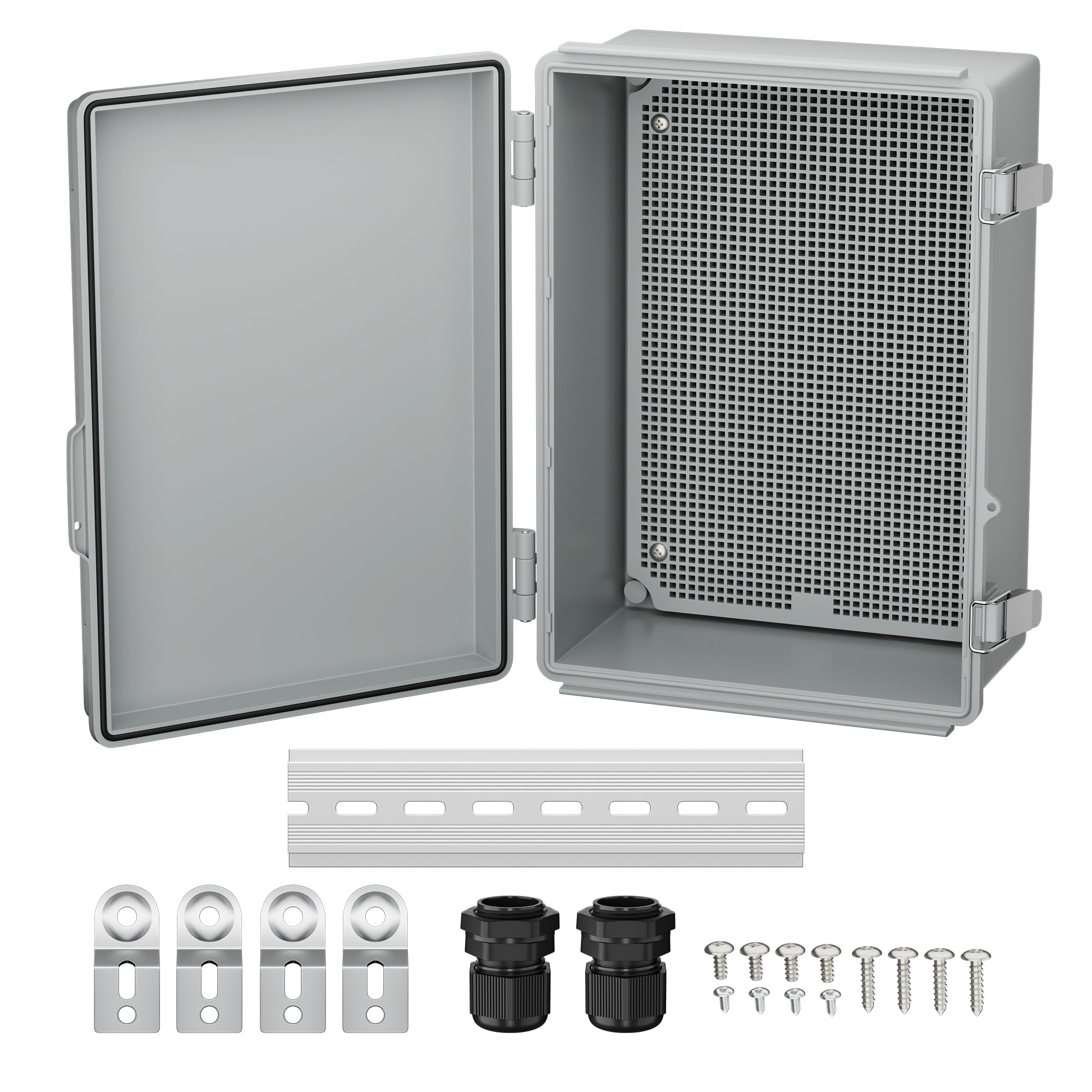 Joinfworld Waterproof Box for Electronics Outside