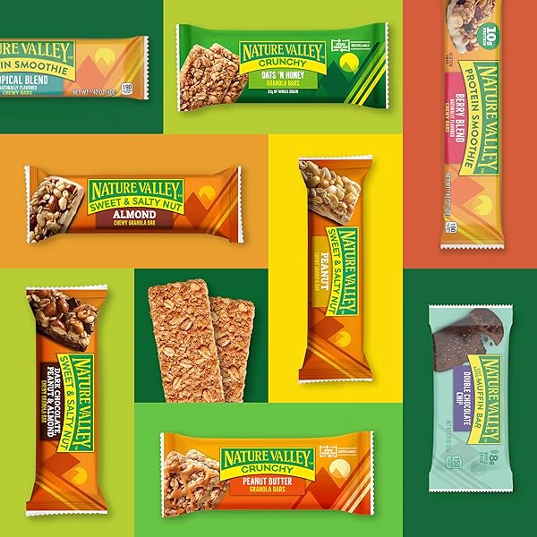 NATURE VALLEY SOFT BAKED MUFFIN BARS, DOUBLE CHOCOLATE CHIP, 10 BARS, 12.4 OZ