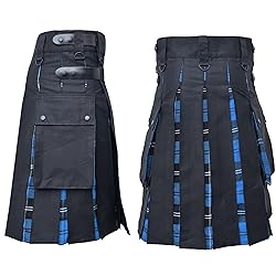 Modern Utility Kilts-Men's Plus Size Scottish