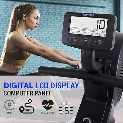 serenelife home rowing machine