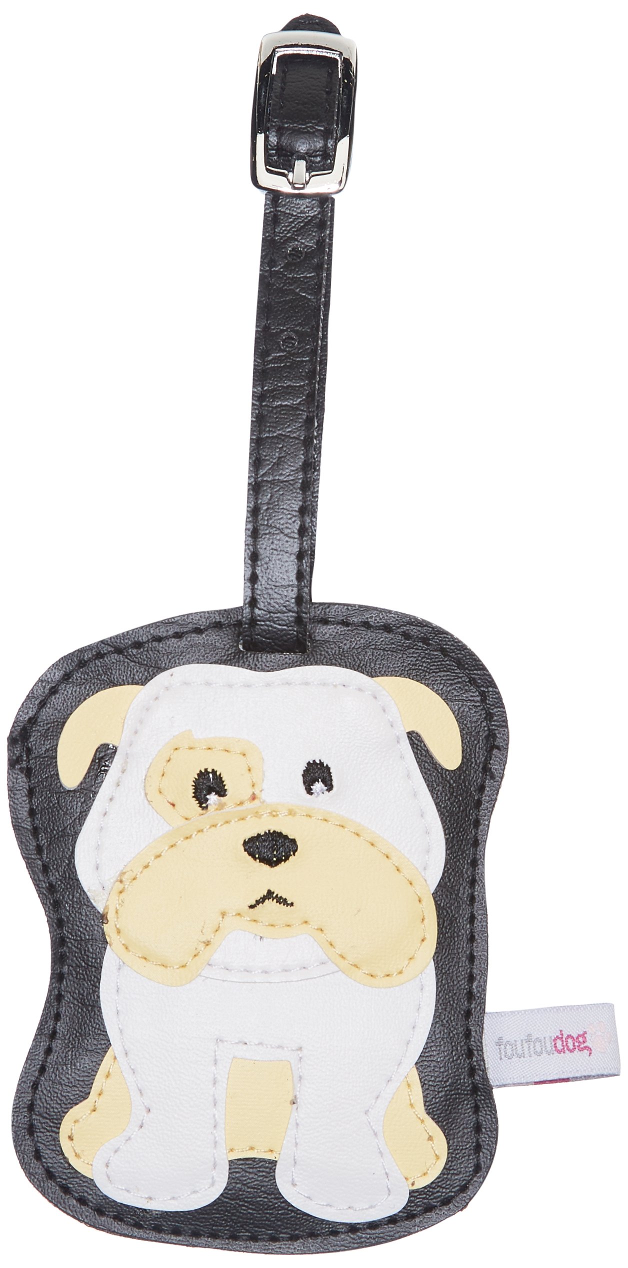 FouFou Dog Luggage Tag Bulldog