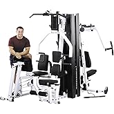 Body-Solid (EXM3000LPS) Multi-Station 210lb Dual Weight Stack Machine for Home &amp; Commercial Gym, Complete Body Strength Training Functional Exercise Workout Station for Weight lifting and Bodybuilding