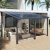 Aoxun 10’x 14’ Gazebo, Wall Mounted Gazebos