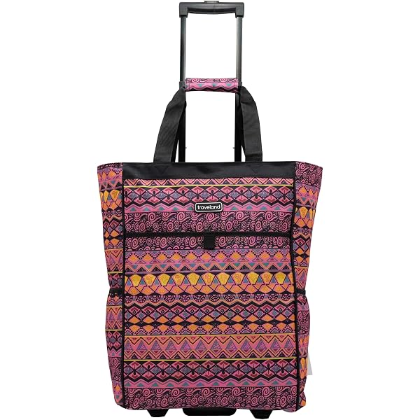 Amazon.com: TRAVELAND Multi-Purpose Rolling Tote-Feather