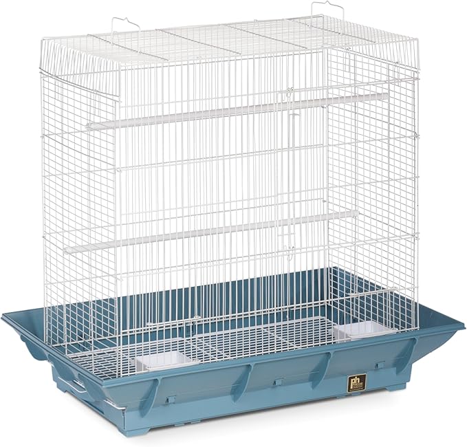 Prevue Hendryx Clean Life Flight Cage, Blue and White