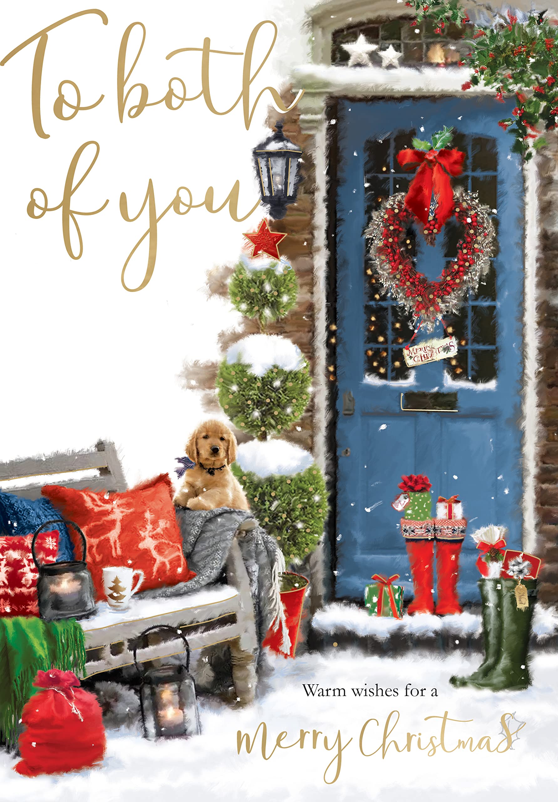 To Both Of You Singing Musical Christmas Card Xmas Sound Of Christmas Range XSING012