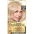 L'Oreal Paris Superior Preference Fade-Defying + Shine Permanent Hair Color, 9.5A Lightest Ash Blonde, Pack of 1, Hair Dye