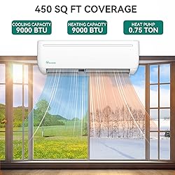 YITAHOME 9000 BTU Mini Split Air Conditioner Heat