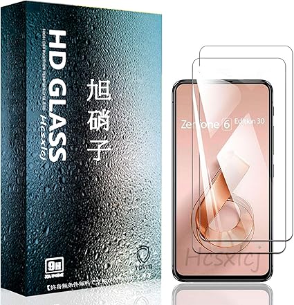 Amazon 2枚セット For Asus Zenfone6 Zs630kl ガラスフィルム Zenfone6 フィルム 強化ガラス 保護フィルム 日本旭硝子素材agc 硬度9h 気泡ゼロ 飛散防止 高感度 高透過率 衝撃吸収 指紋防止 貼り付け簡単 液晶ガラス フィルム Hcsxlcj Zenfone6 Zs630kl