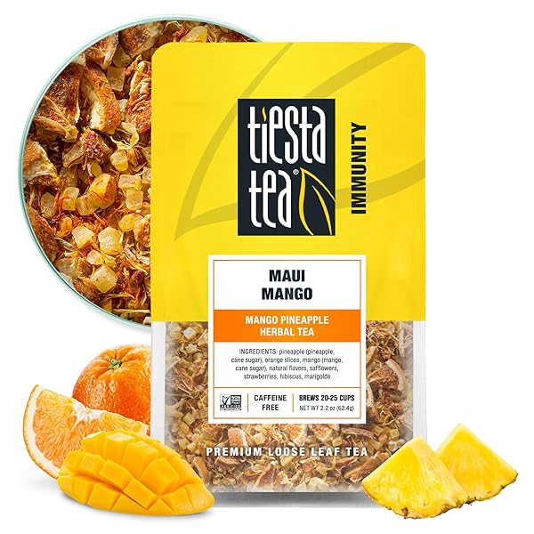 TIESTA TEA MAUI MANGO, LOOSE LEAF, MANGO PINEAPPLE...