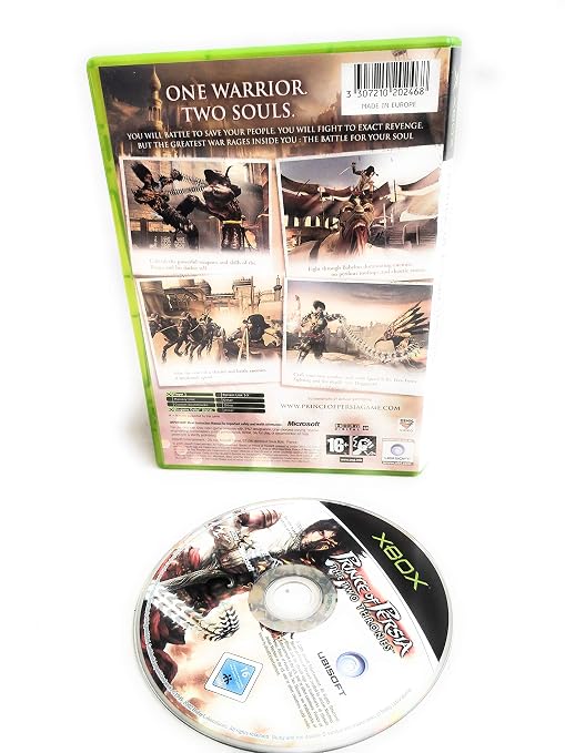 Microsoft xbox Game prince of persia the two thrones (pal) (3307210202468)