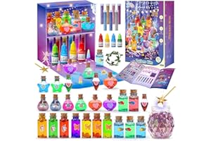 Skirfy Fairy Aqua Potion Kits for Girls with 23 Potion Bottles, Magic Kit Mix Potion DIY Decorations Garden Art Craft Birthday Gifts,Girl Toys for Ages 8-13