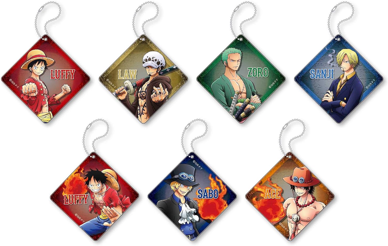 Amazon ワンピース ソフトキーホルダーコレクション Box商品 1box 7個入 全7種類 アニメ 萌えグッズ 通販