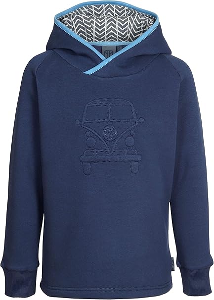 Elkline Kinder Hoodie Upndown Kapuzenpulli Mit Vw T1 Bulli Stick Amazon De Bekleidung