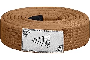 Antares Athletics Vintage Series BJJ Belt for Men & Women Brazilian Jiu Jitsu Belt for Jiu Jitsu Gi