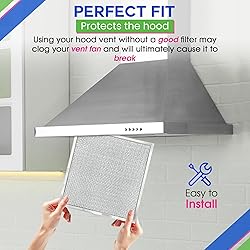 Bagean Stove Hood Vent Filter 11.60” x