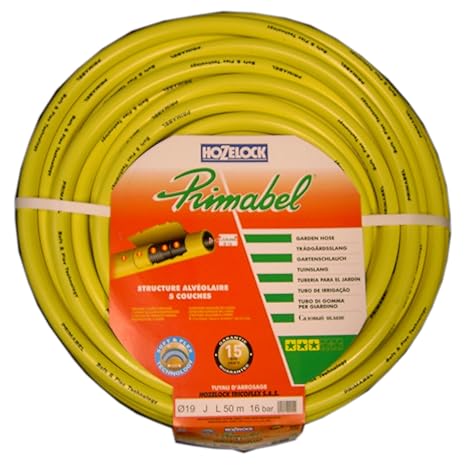 Triocflex Wasserschlauch Primabel, 3/4 Zoll, 50 m Rolle, gelb