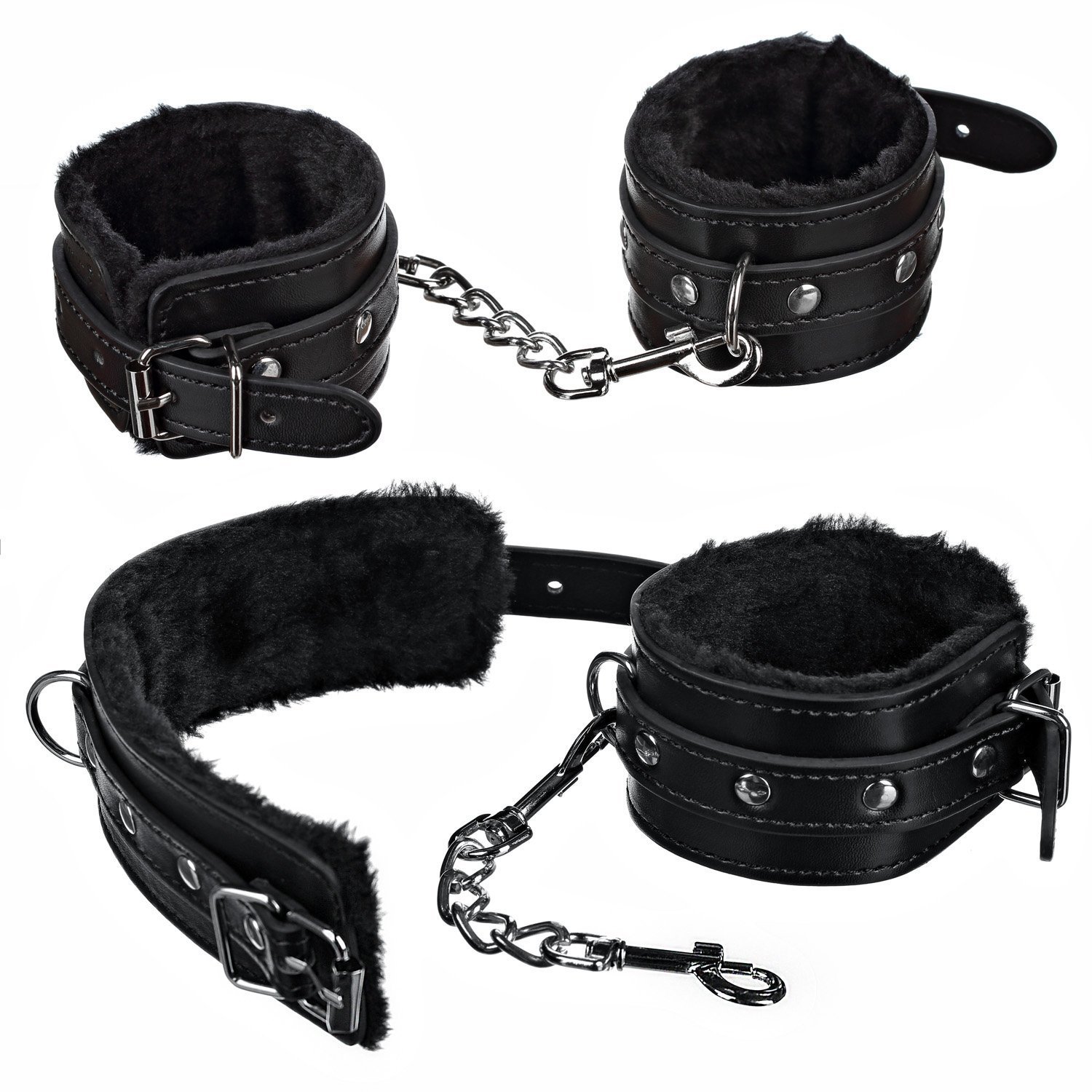 Under The Bed ten-in-one suit of sex toys for beginners and SM lovers Black