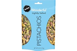 WONDERFUL PISTACHIOS Wonderful Pistachio Lightly Salted Shelled Pistachios, 6 OZ