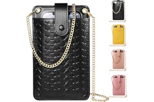 YICHEEY Cell Phone Purse Wallet Small Crossbody Bags for Women Mini Shoulder Bag with Card Slot