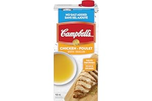 Campbell's No Salt Added Chicken Broth, 900 mL