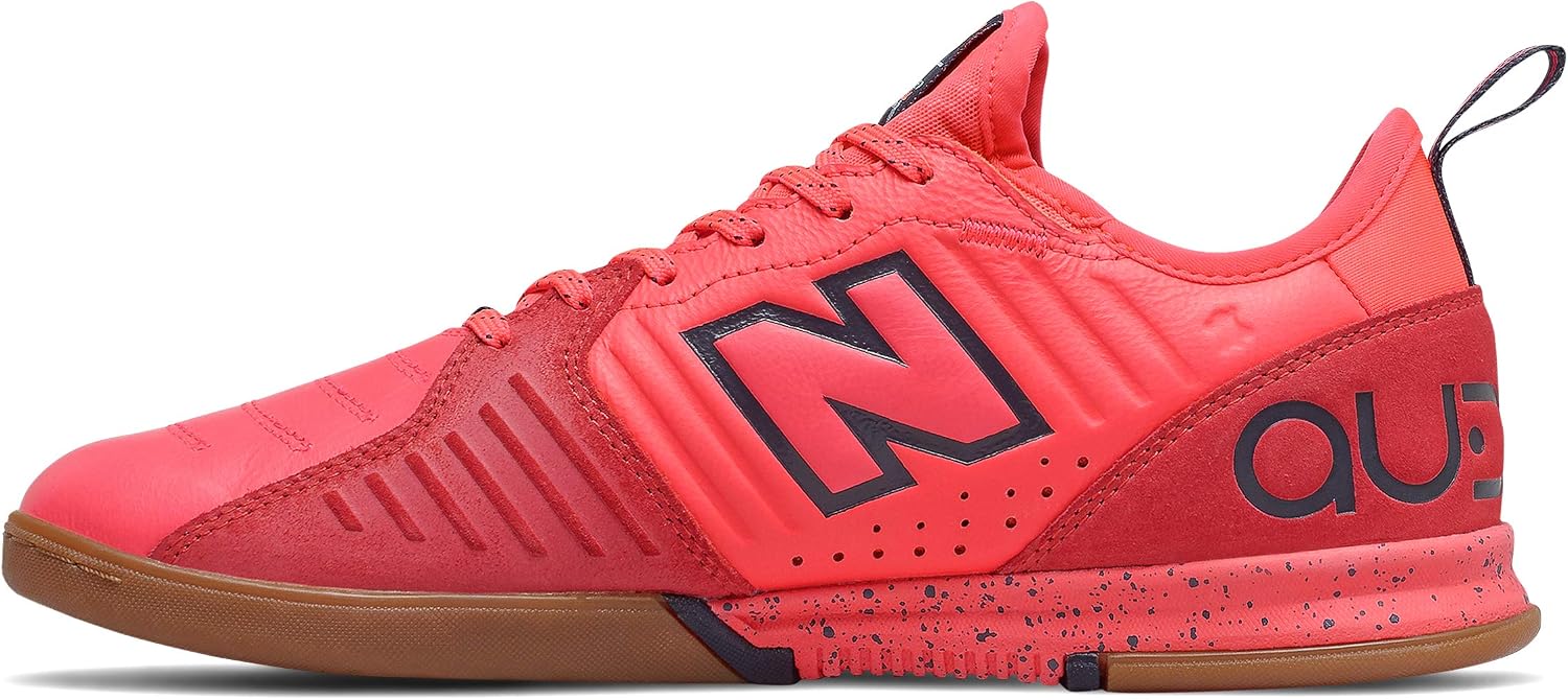 New Balance Men's Audazo Pro in V5 Soccer Shoe, Vivid Coral/Outerspace