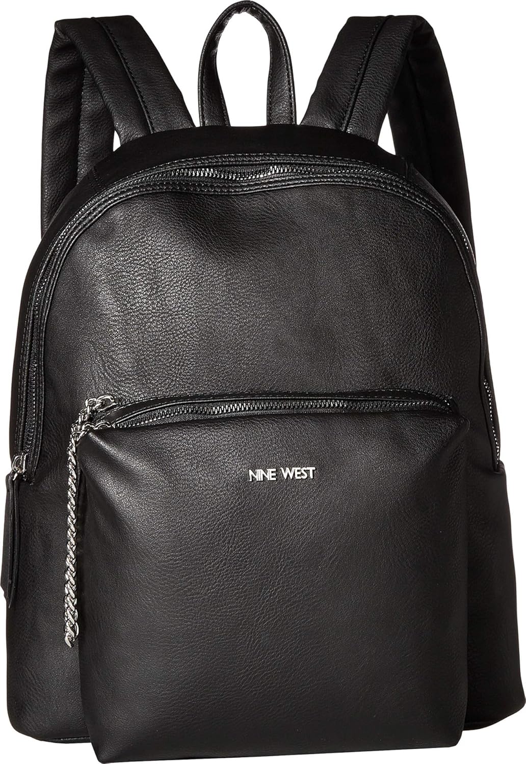 nine west black backpack