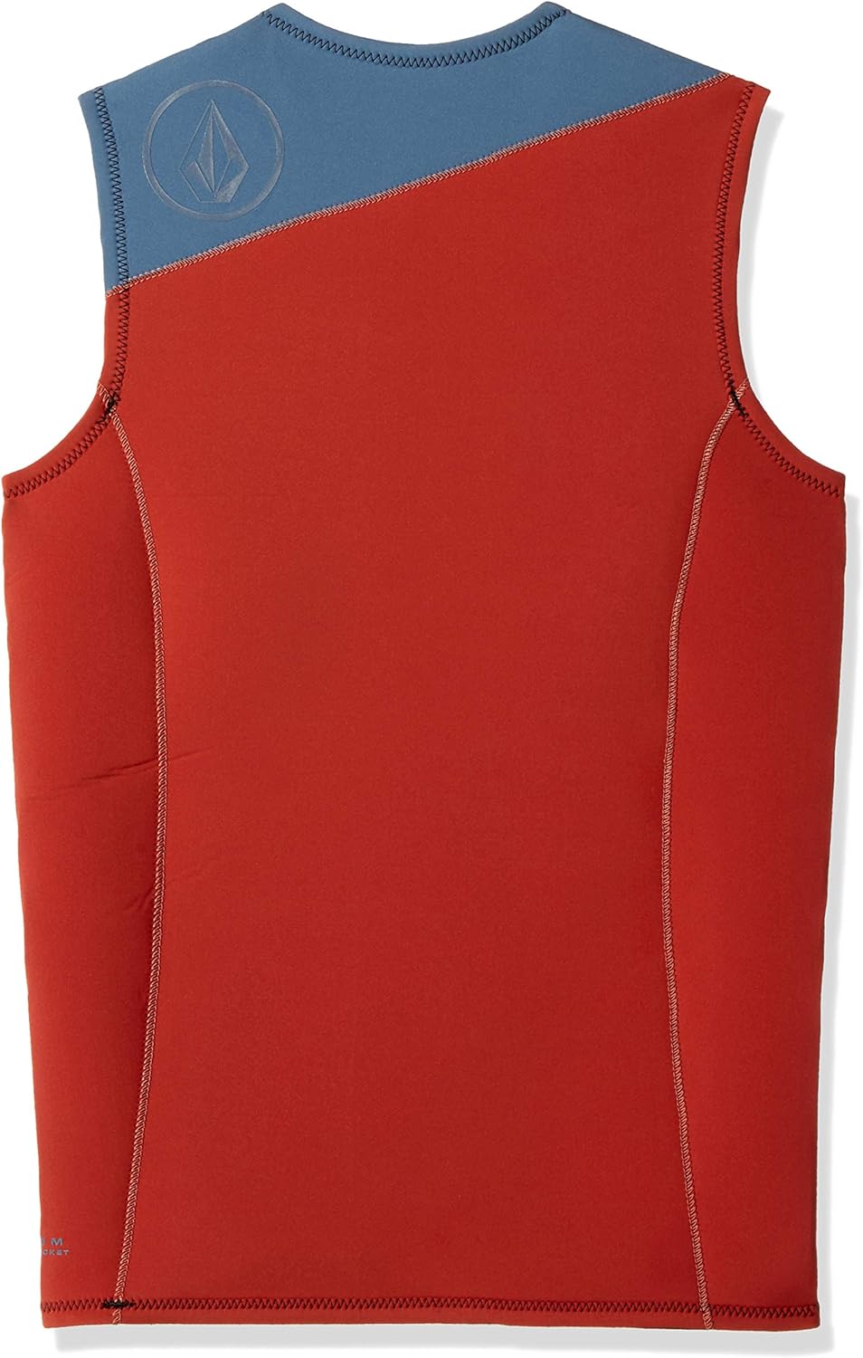 Volcom Men's Vesticle 1.5mm Neoprene Surf Vest Jacket, Dark Clay, X-Small: Clothing