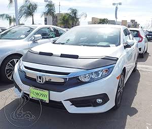 Amazon.com: Car Hood Mask Bonnet Bra Fits Honda Civic Coupe Sedan