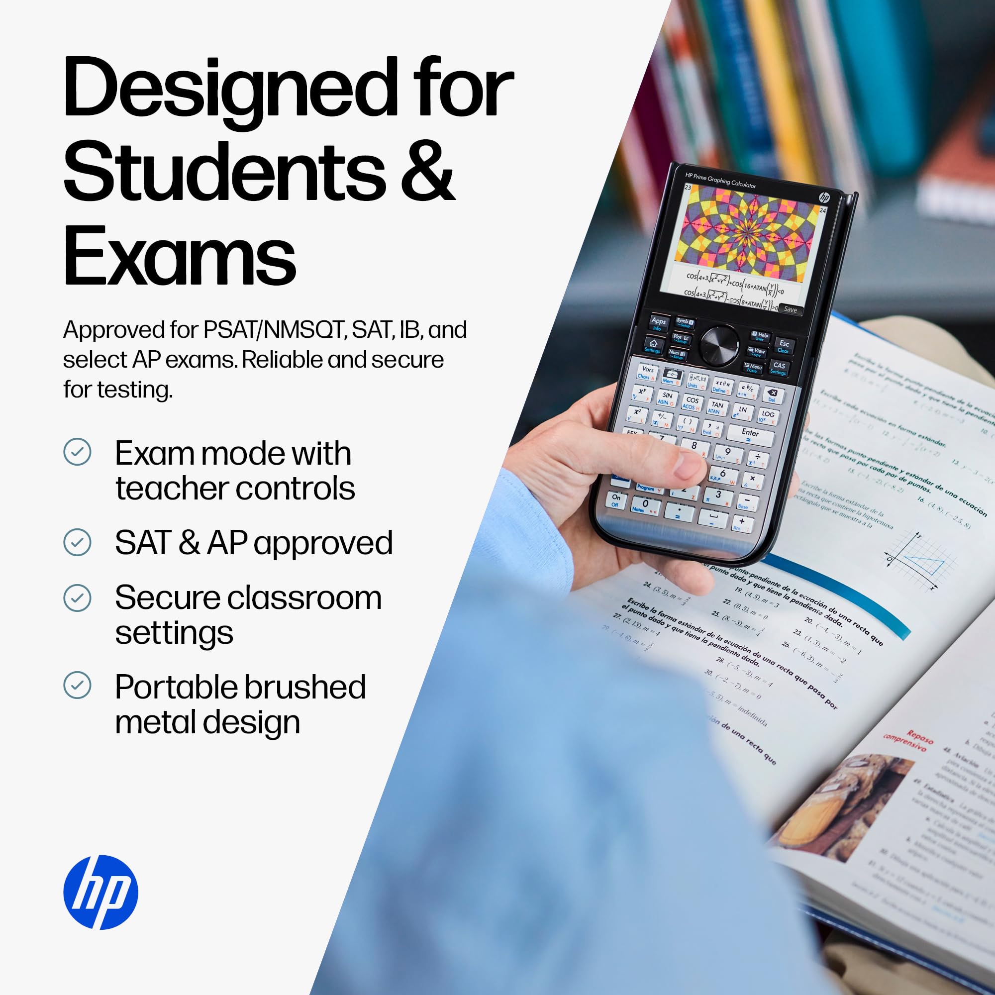 HP Prime G2 Graphing Calculator – Multi-Touch 3.5
