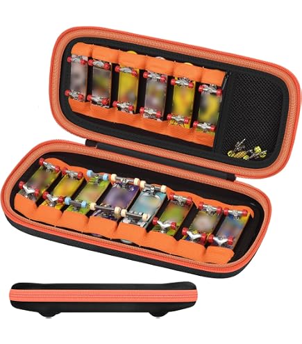 Présentoir Transparent Pour Finger Skateboards ORFOFE - Support De Rangement Compact 14.8x7.7x4.5 Cm - 9