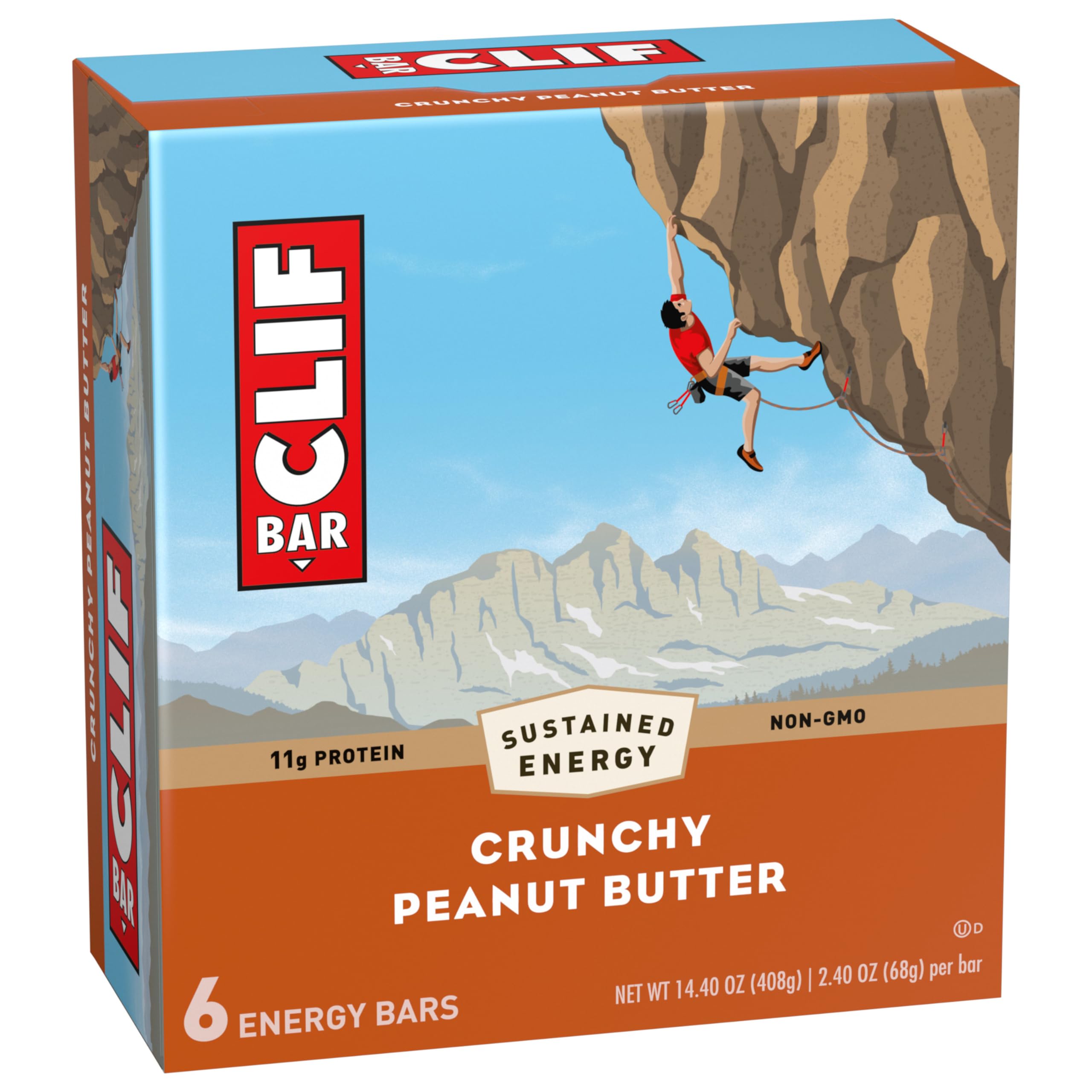 CLIF BAR - Energy Protein Bars - Variety Pack - 3 Flavors - Made with Organic Oats - Energy Bars - Non-GMO - (36 Pack)