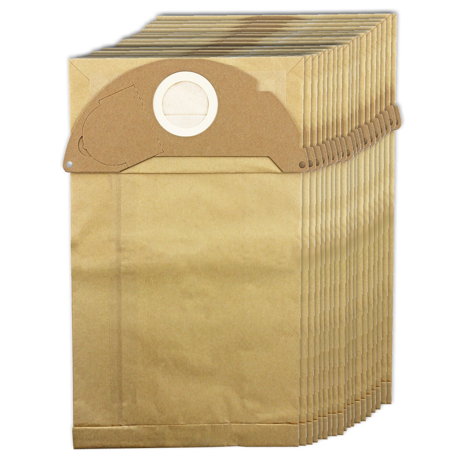 SPARES2GO Dust Bags Compatible with Karcher Vacuum Cleaners (Pack of 20)