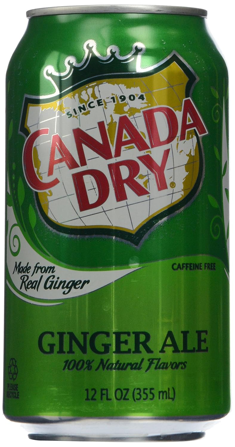 Schweppes canada Dry ginger ale metal 12oz (078000001143)