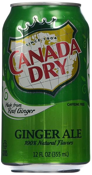 CANADA DRY GINGER ALE 12 OZ