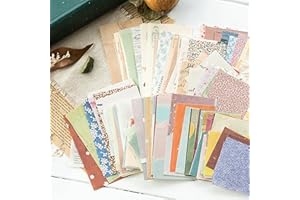 MAXLEAF 360PCS Vintage Scrapbook Paper for Journaling Crafting Planner Bullet Junk Journal, Aesthetic Decorative Paper Scrapbooking Supplies Kit