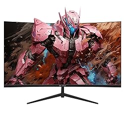 CRUA 32Inch Curved Gaming Monitor, FHD