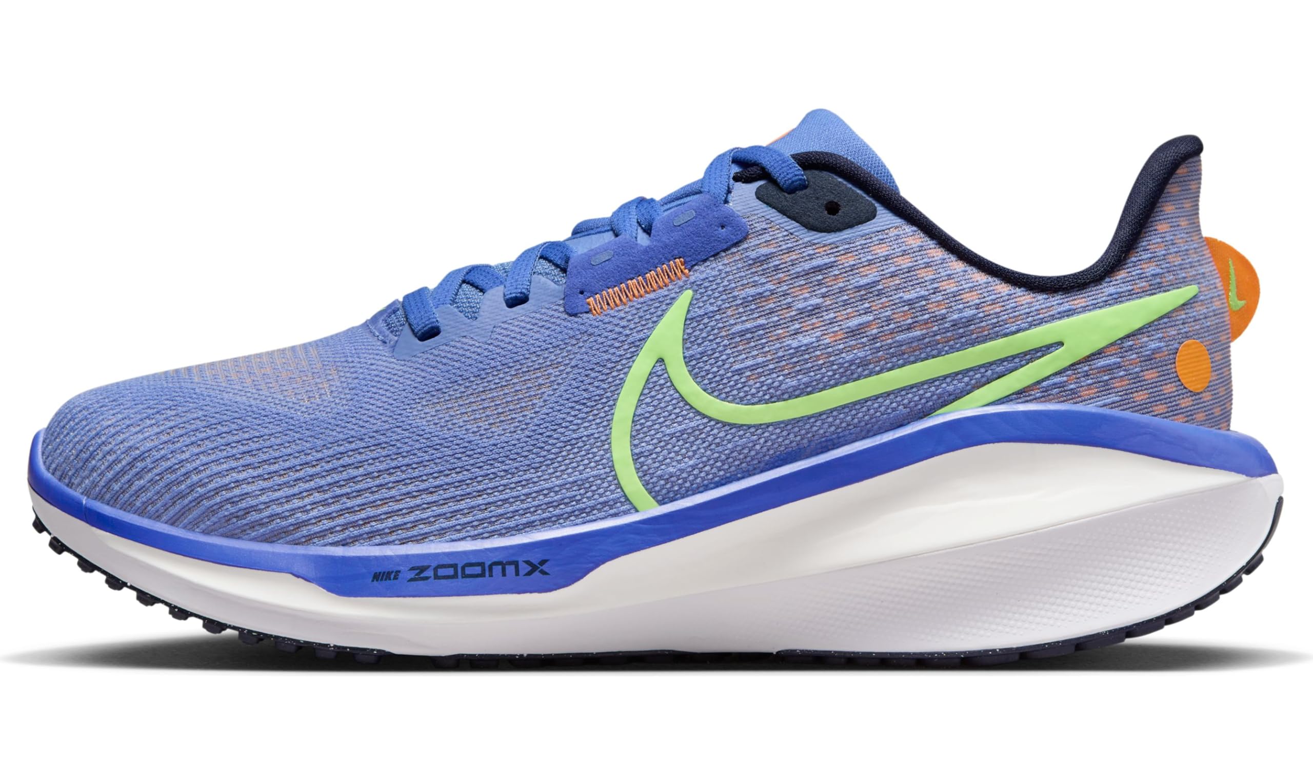 NIKE Women's Vomero 17 Low, Polar Lime Blast Blue