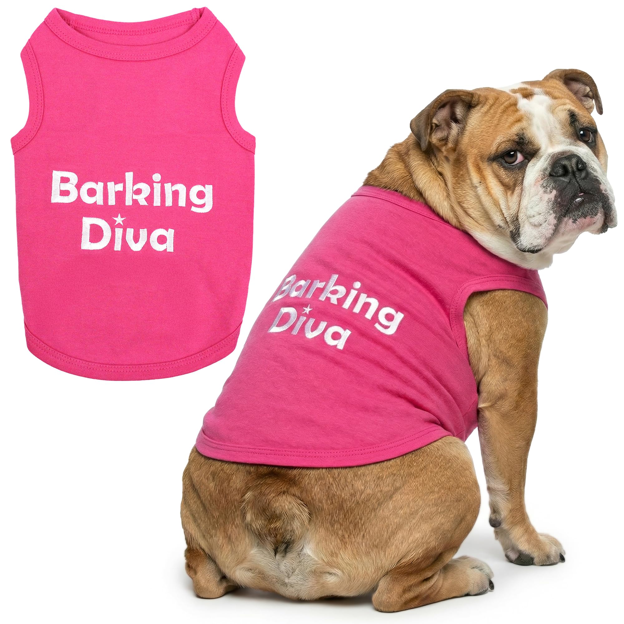 Parisian Pet Barking Diva Dog T-Shirt, 3X-Large