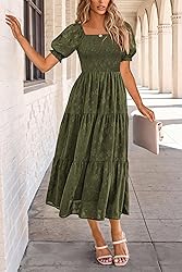 PRETTYGARDEN Women's 2025 Summer Casual Midi